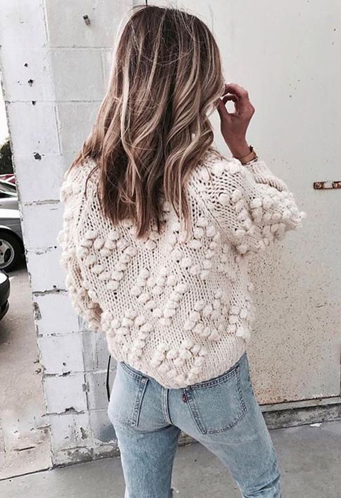 Knit Your Love Cardigan in Ivory 